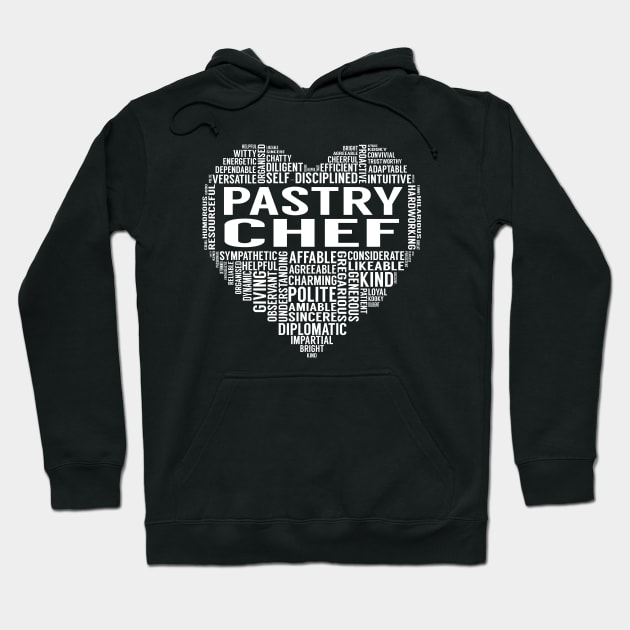 Pastry Chef Heart Hoodie by LotusTee